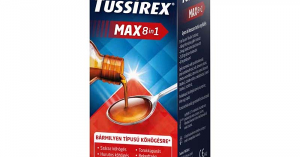 TUSSIREX MAX 8IN1 SZIRUP 120ML Kígyó Webpatika